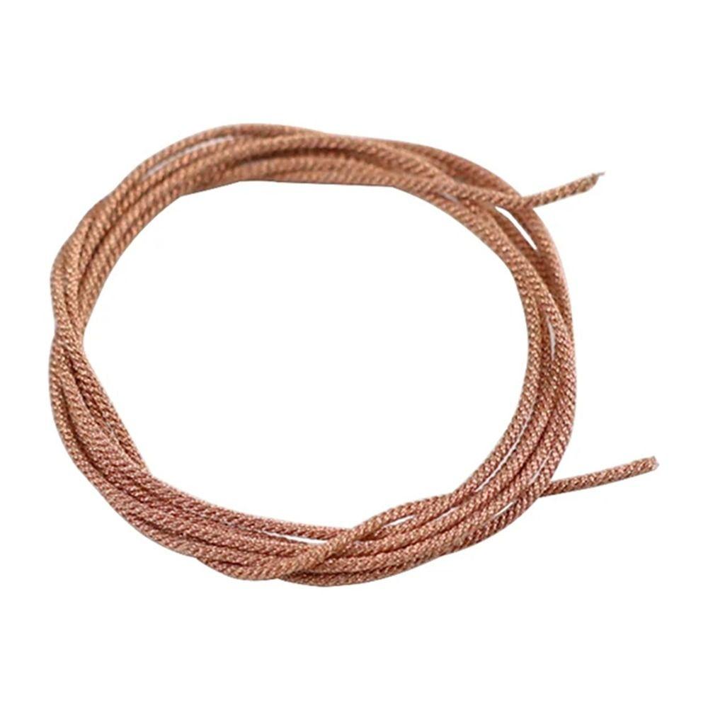 1Pcs 1 Meter Speaker Lead Wire 8/12/16/24/28/32 Strands Repair Braided Copper Wire Copper Speaker Cable for 4-18 Inch Speakers