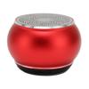 Bluetooth Small Speaker Simple Design IP67 Waterproof Portable Wireless Speaker for Shower Room Bike Car Red