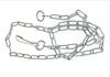 LONG POLISHED DOG CHAIN 3MB 5MM - LAN PSA 5/3