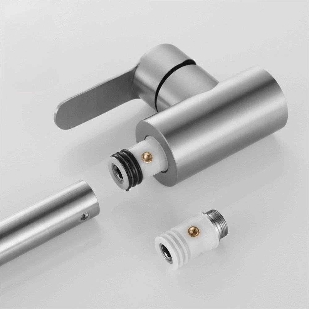 Robinet de cuisine universel Mode réglable Robinet d'eau d'évier Facile à installer Robinet d'eau de cuisine Salle de bain