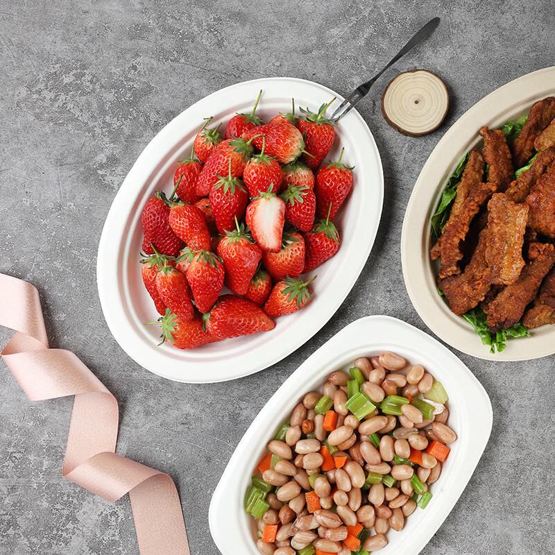 

Disposable Oval Pulp Plates