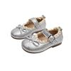 Children's leather shoes2026New Autumn Korean Style Girls' Versatile Bow Princess Shoes Student Soft Sole Flats
