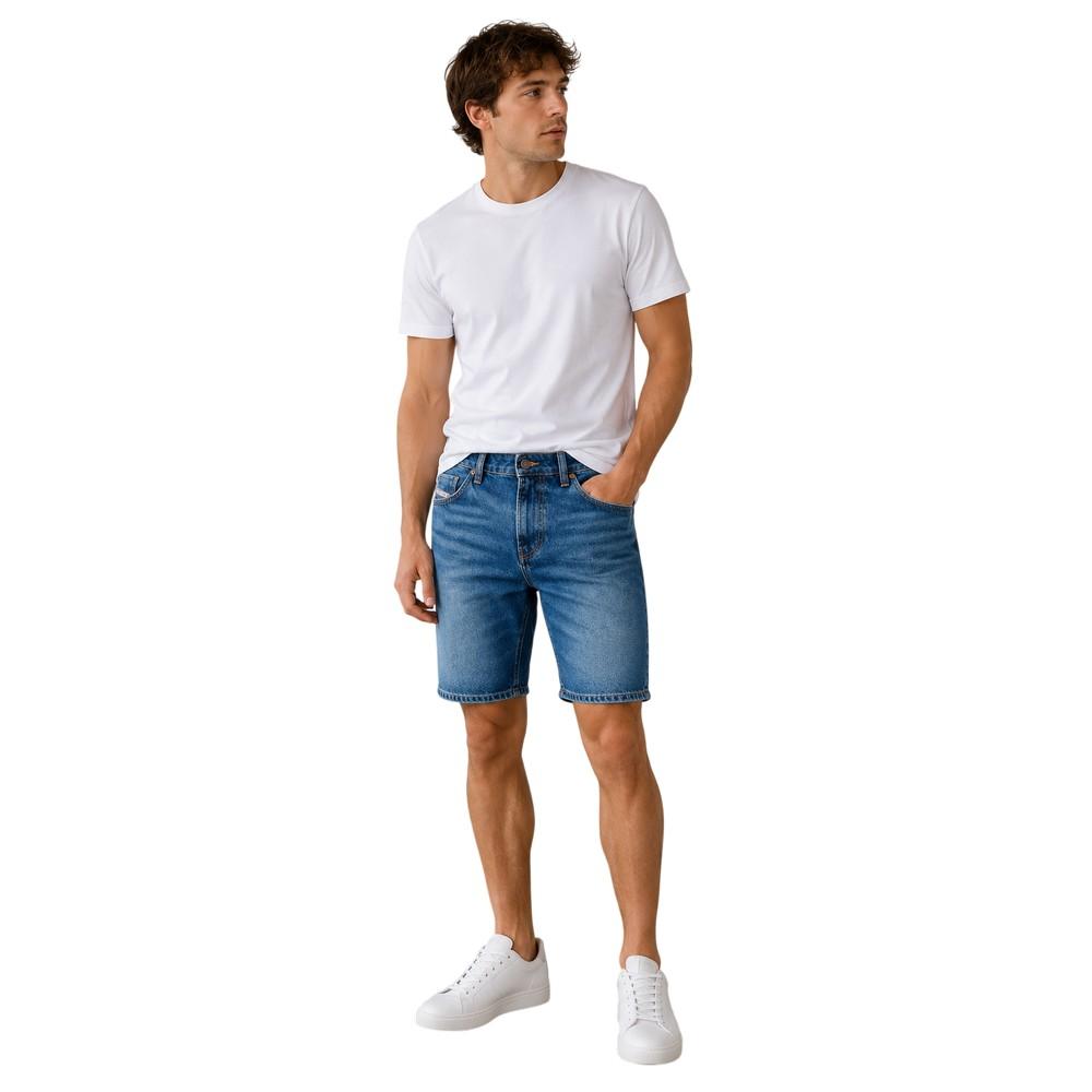 Diesel Mens D-Fin Denim Slim Shorts