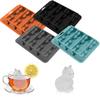 Shaped Silicone Mold Kitchen Mold Supplies,Easy To Demold, Suitable For Chilled Wine, Milk, Chocolate, And Fruit Juice Beverages,