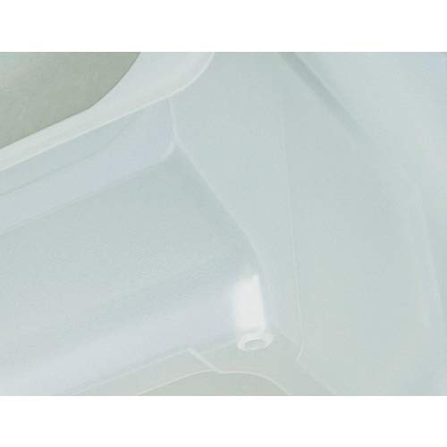 Tenma Kabako Large Flap Storage Box, Easy Access, Assembly Required. This Versatile Storage Case Features a Flap Door and a Translucent Clear Plastic