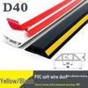 PVC Soft Floor Cable Duct: Insulated, Self-Adhesive Wire Management Channel with Thick Anti-Step Protection