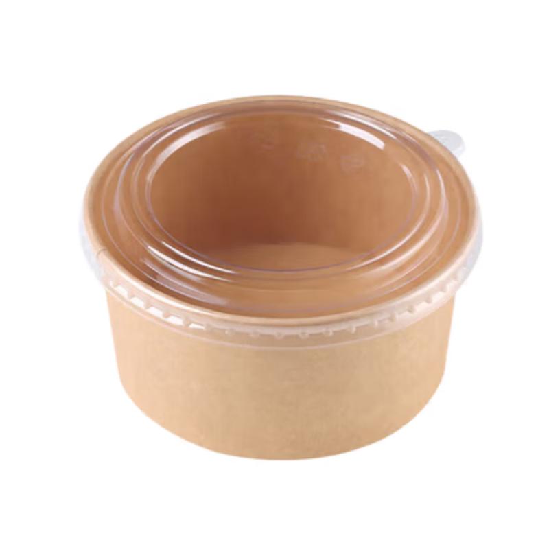 

Disposable Round Paper Meal Containers 750ml, 50-Pack