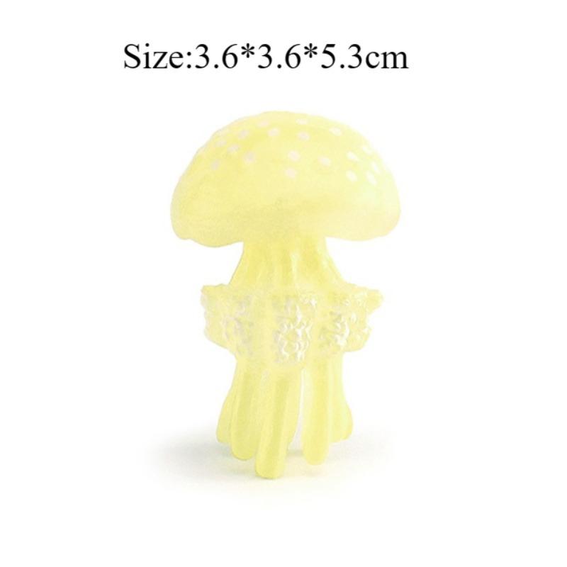 Simulated Jellyfish Fridge Stickers Artificial Marine Animal Models Starfish Sea Anemone Fridge Magnets Children Gifts