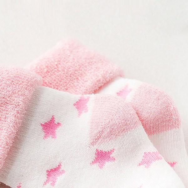 Bevenys 5-piece Baby Pastel Socks Set, Korean Baby Products