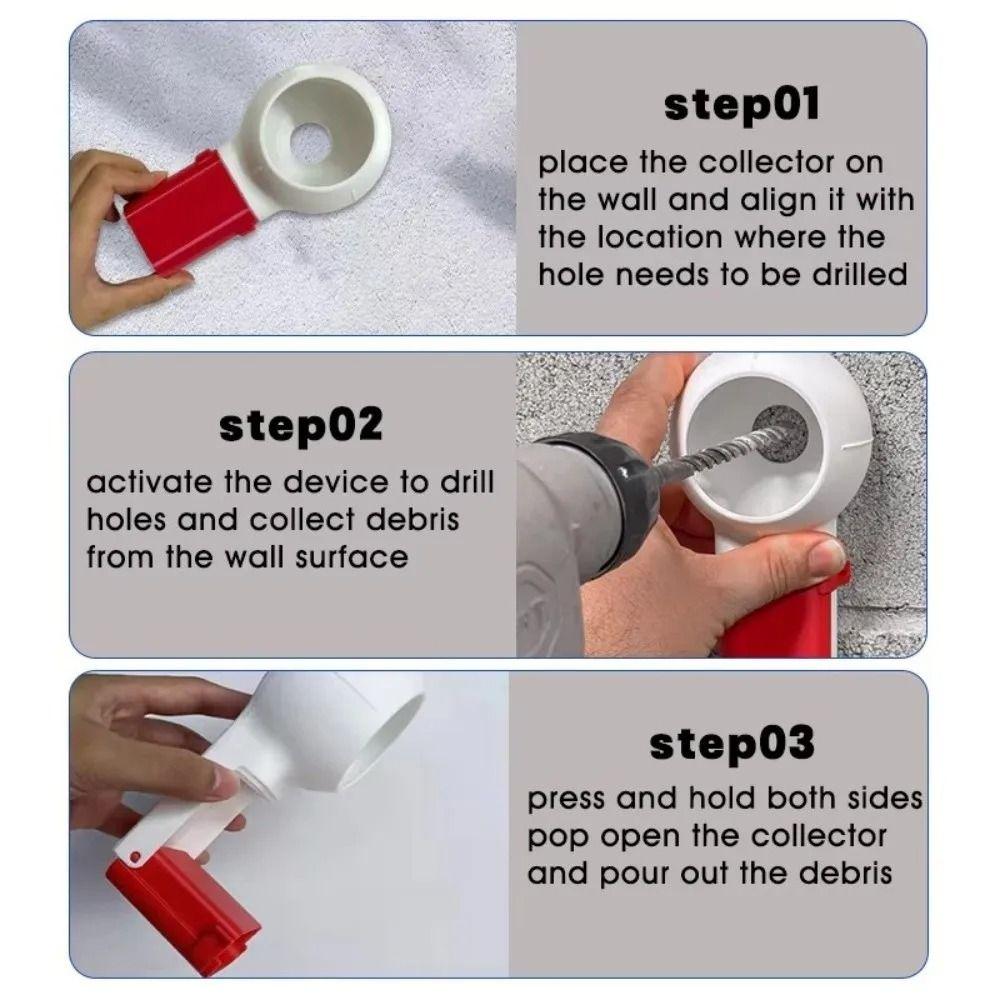 Efficient Dust Collection Electric Drill Dust Cover Drilling Dustproof Device  Power Drills Use