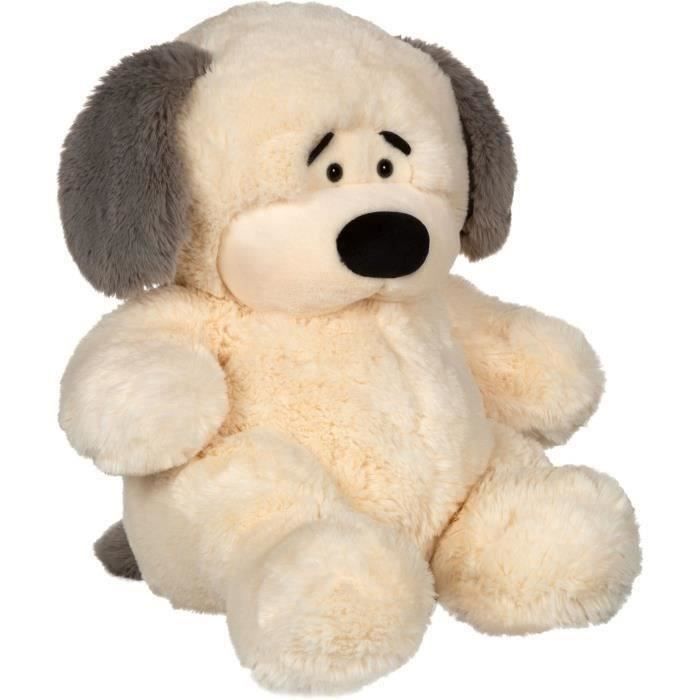 Peluche Chien Chubby Dog - GIPSY TOYS - 40 Cm Beige