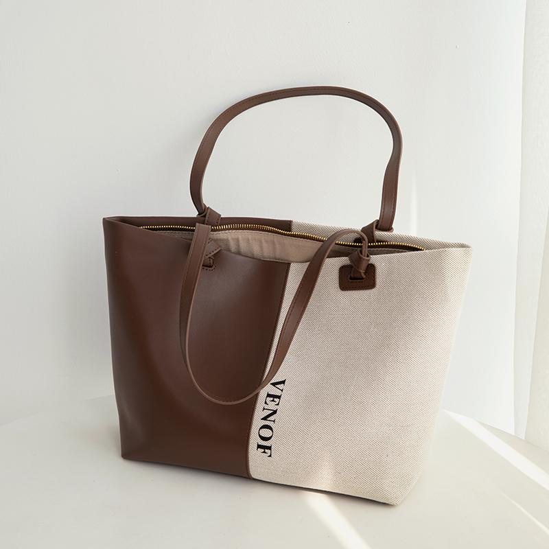 VENOF 2022 große Kapazität frauen Schulter Tasche Weibliche Hohe Qualität Weiche Leder Pendler Handtasche Top Grade Unterarm Shopper Taschen