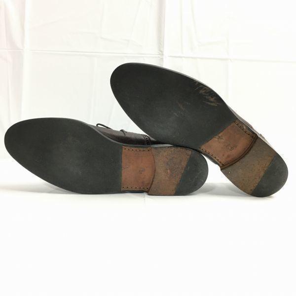 80s90s Vintage MEZLAN FLORENCE Model Cap Toe Business Shoes Brown Size 10.5M 28.028.5(USED)