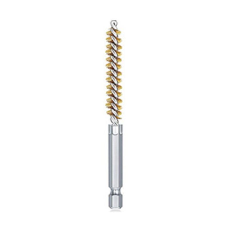 Steel Electric Stainless Drilling Brushes Wire Pipe Brush Hexagonal Rod Cleaning