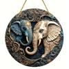 Fantastical Yin Yang Animal Light Catcher Round Acrylic, Novelty Home Decor, Perfect Durable for Bedroom, Store, Office, Kitchen, for Wall Decoration