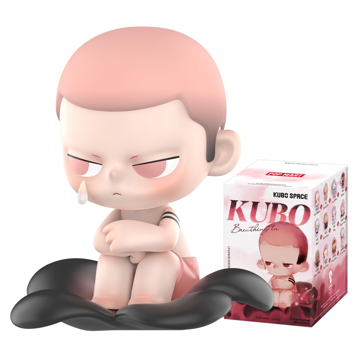 

POP MART KUBO Breathing In Series [1 Piece] Pop Mart Gachapon Blind Box Figure Plastic Model Premium Toy Soft Vinyl Original Character Birthday Gift