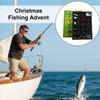 Christmas Fishing Advent For Men 24 Days Bass Baits Fishing Bait Advent Countdown Calendar For Saltwater Anglers Men Fathers