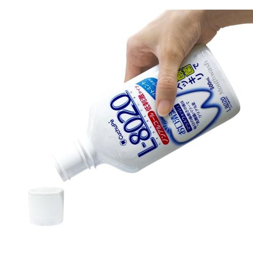 Kiyo Jochugiku Kuchuppe L-8020 Mouthwash, Soft Mint (500ml / Non-Alcoholic) Prevents Bad Breath (Mouthwash / Contains Xylitol) Made In Japan