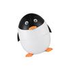 Cartoon Penguin Shape Trash Can With Flip Lid ABS and PP Waste Bin for Home Kitchen Bathroom Office Decoration