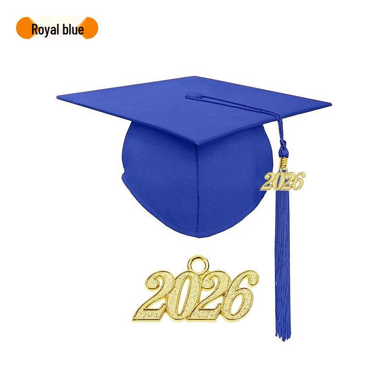 2025 Yıl Etiketli Amerikan Lisans Mezuniyet Şapkası