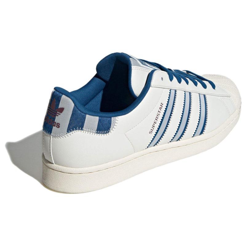 Adidas Originals Superstar Weiß Blaue Sneaker IE7307