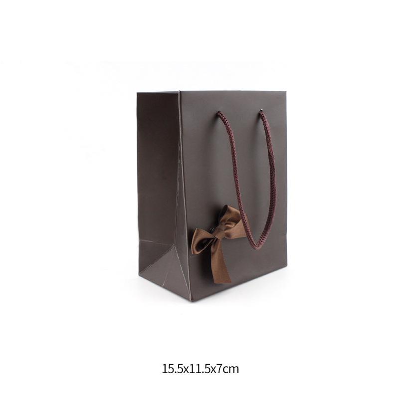 

Модная кофейная шкатулка для украшений с бантом для серег, колец, ожерелий и браслетов