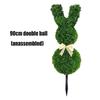 Artificial Artificial Bunny Topiary Green Easter Bunny Plant Boxwood Topiary Tree  Easter Themed