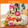 Big Funny Mouth Fruit Plush Toy Peach Strawberry Doll Kids Gift Decoration Home