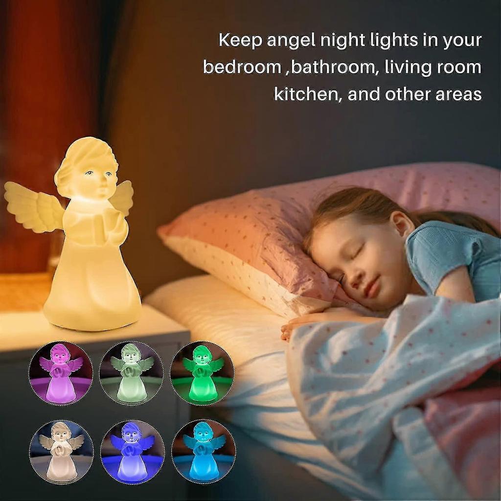 Lamp 7 Colors Kids For Kids Squishy Silicone Lamp Decor