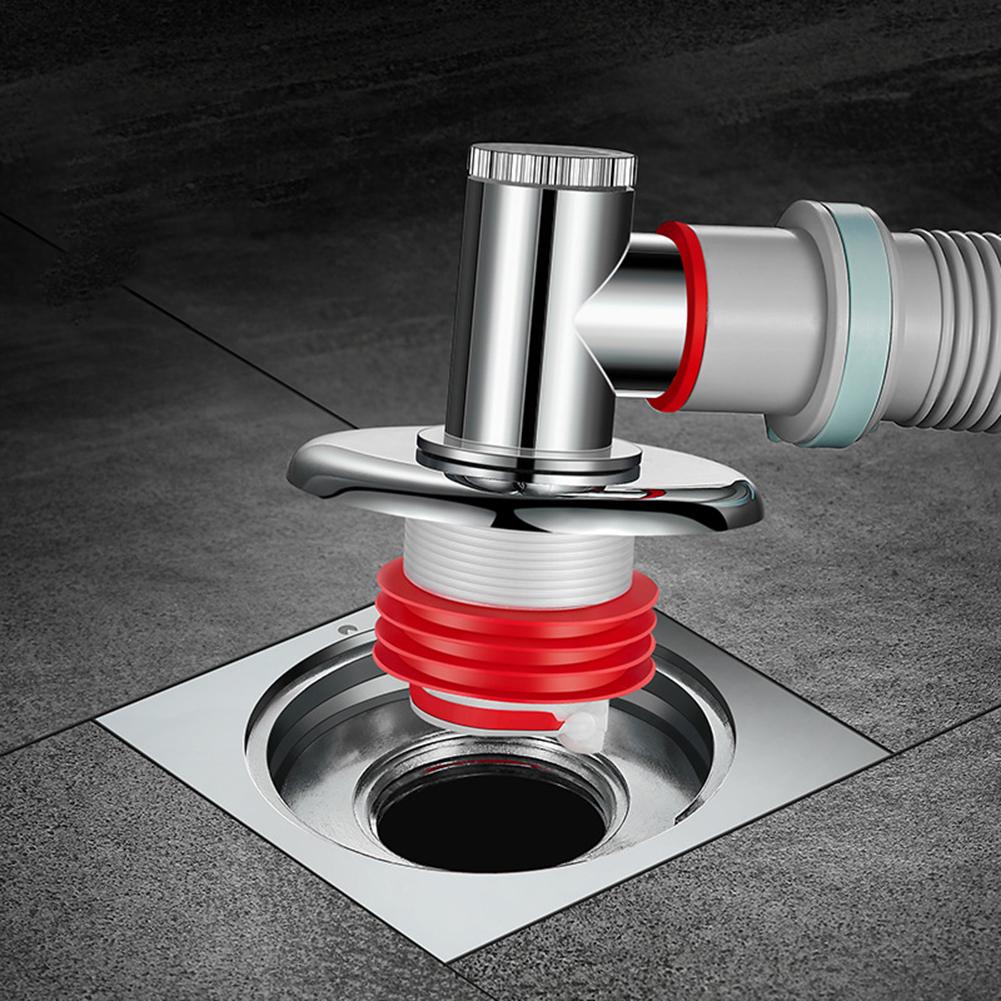 

ABS Material Cover Drainage Pipe Connector Compatible With 40 50 Drains Detachable Design Easy Cleaning Feature China Mainland
