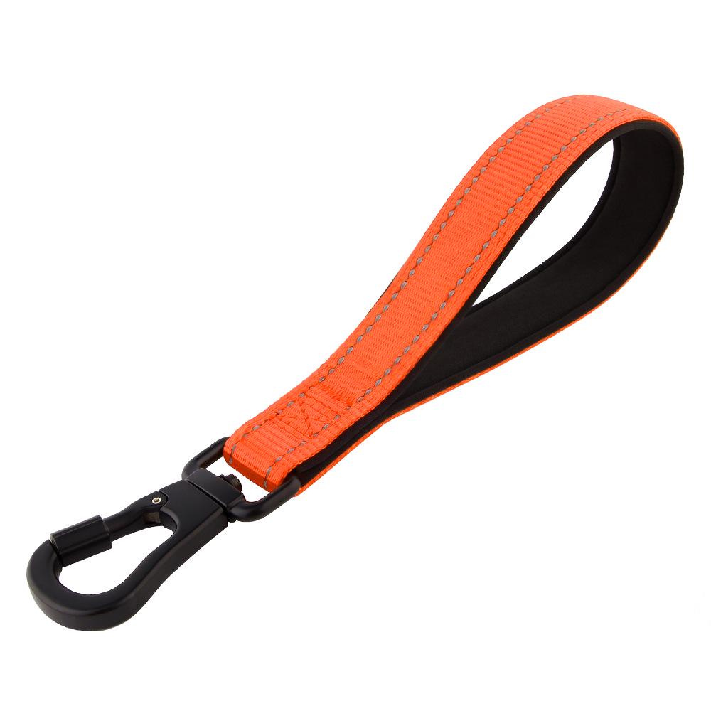 Nylon Short Training Leash for Medium and Large Dogs - Durable Traction Rope