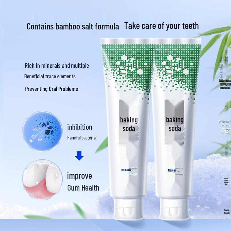Namei Baking Soda Bamboo Salt Toothpaste
