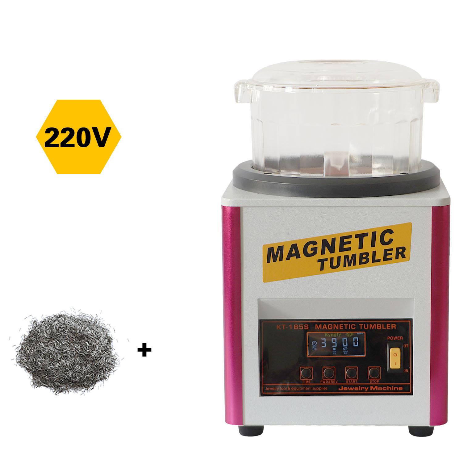 

Тумблер, финишер, 2000 об/мин, 7,3-дюймовый магнитный полировщик с регулируемой скоростью для ювелирных изделий (КТ185С)