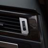 For BMW 3-Series E90 2005-2011 2012 Silver Console Air Outlet Pulley Cover Decor