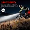 Bike Bicycle Light Usb Led Rechargeable Set Mountain Cycle Front Back Headlight Lamp Flashlight Cycling Safety Warning Light