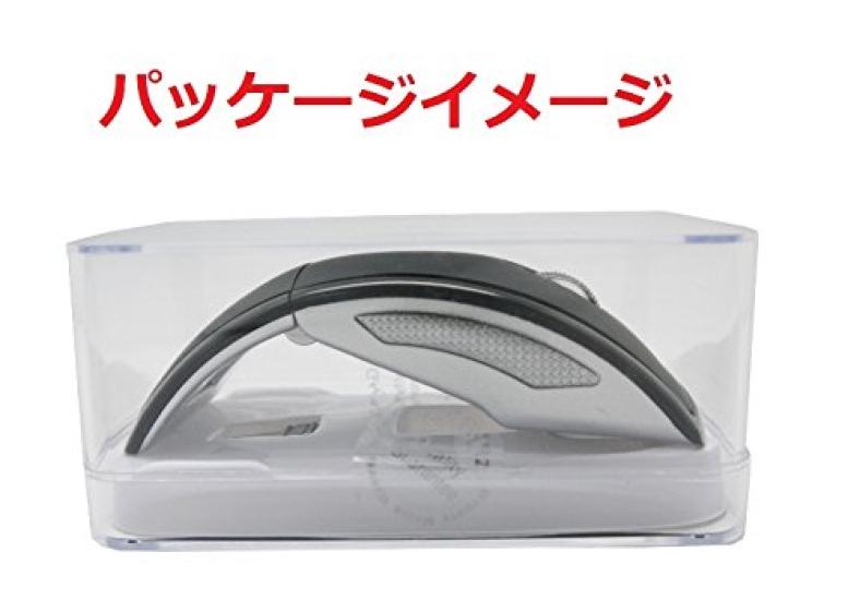 Washodo Wireless Mouse, Popular Foldable Mouse, No Receiver Required, Optical Wireless (2.4GHz), Energy-Saving, Touch Mouse, Wireless Laser, with USB