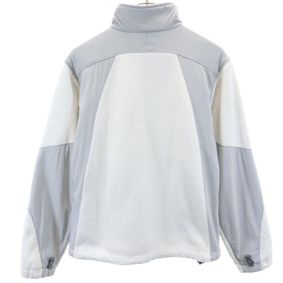The North Face Outdoors Fleece Jacket S White X Gray Women Used