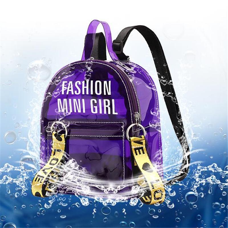 backpack with letter a