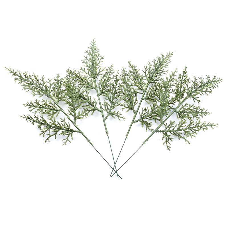 Christmas Juniper & Pine Needle Branch Leaves - Fake Pine Tree Accessories for Decor