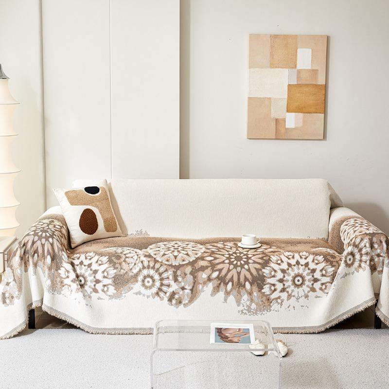 Blizzard Neil sofa towel universal cover light luxury four-season universal sofa cover wear-resistant one-piece sofa towel 45 45 pillow cover 2456₽
