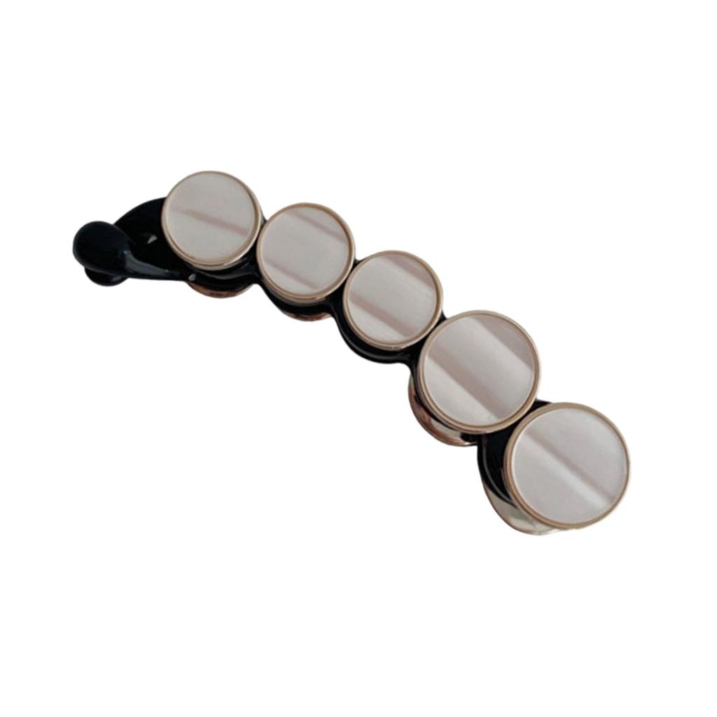 Non Slip Banana Hair Clip For Women Seamless Design Acrylic Hairpin For Ponytails Buns And Updos