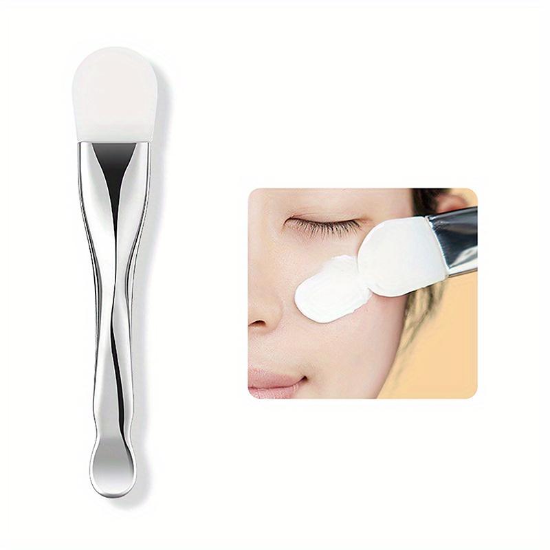 Double Head Silicone Facial Mask Brush F Ace Cleaning Scraper Daub Type Mud Film Special Brush Beauty Tool