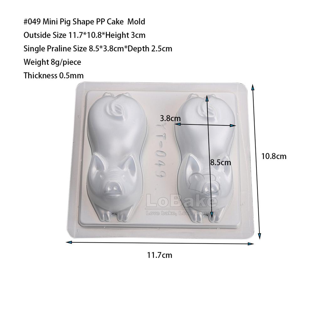 5pcs/Lot Various Chinese Festivals Theme PP Plastic Pudding Molds God of Longevity Ancient Gold Pig Fu Word Lotus Cake Maker DIY