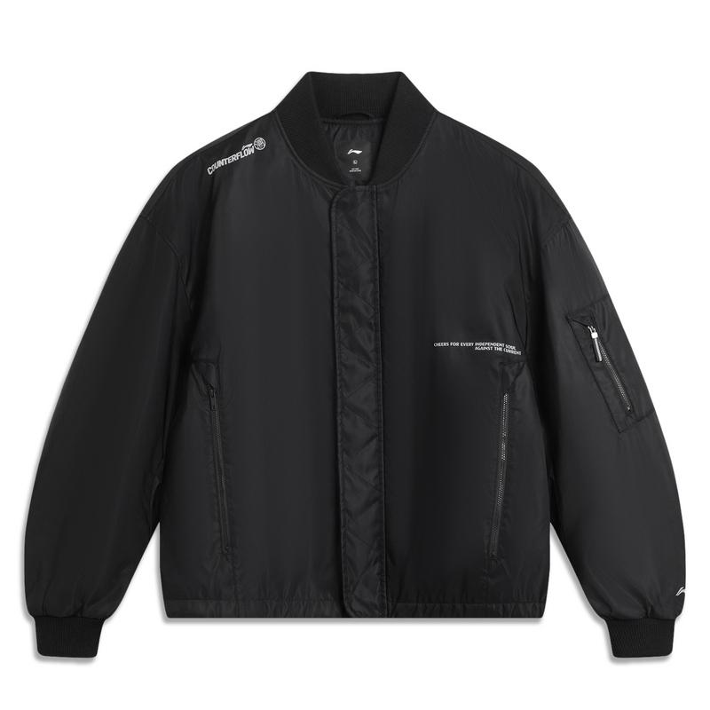 

Li Ning Outdoor CF Светоотражающая Свободная Хлопковая Удобная Куртка Мужские Куртки AJDV211-4 XXL