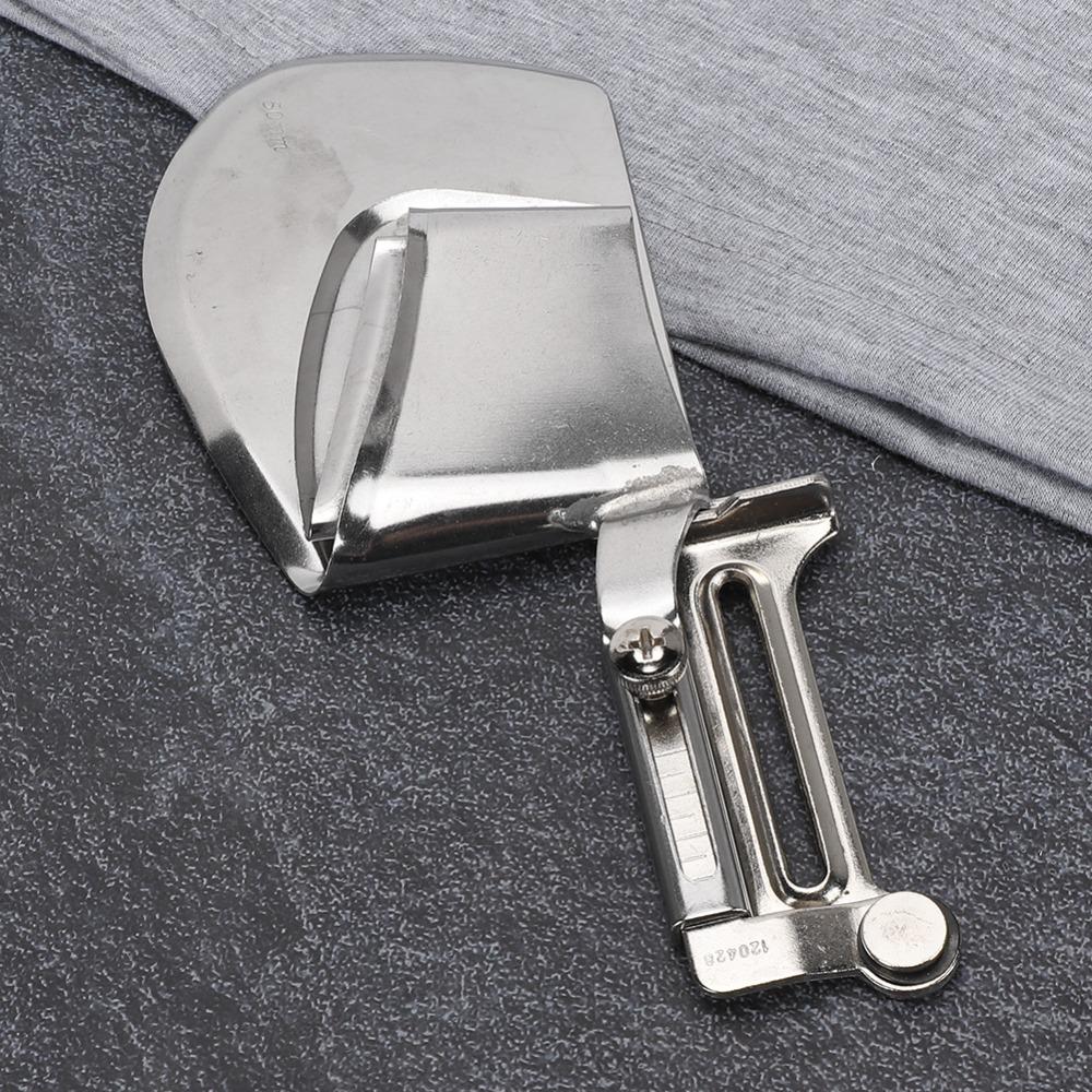Iron Lockstitch Presser Foot Adjustable Rolled Hem Binding Attachment  Industrial Sewing Machine