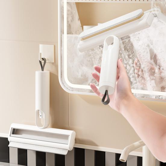 Scraper Brush Windows Glass Screens Bevel Scraping Strip Dust Removal Portable Cleaning Brush Multi-Functional Cleaning Tool