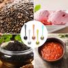 5 Pcs Tiny Spoon Small Stainless Steel Spoons for Salt Seasoning Sugar Desserts Honey, Sauce Serving Spoon, Cute Little Condiment Scoop for Cake