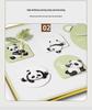 Modern Luxury Panda Wall Clock: High-End Creative Home Decor for Living Room