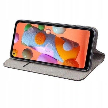 Flip Case for Samsung Galaxy A71 Black + 9H GLASS