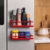 Wall Mounted Magnetic Storage Shelf Large Capacity Refrigerator Side Rack Spice Storage Rack  Oven